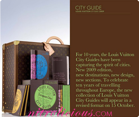 Louis Vuitton City Guide New Editions